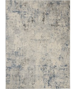 Nourison Rustic Textures - Rus07 Ivory Grey Blue Area Rug 9 ft. 3 X 12 ft. 9 Rectangle