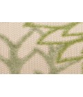 Nourison Aloha Ivory Green ALH05 5 ft. 3 in. Round Rug