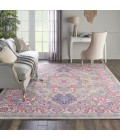 Nourison Passion Area Rug PSN20-Light Grey/Pink