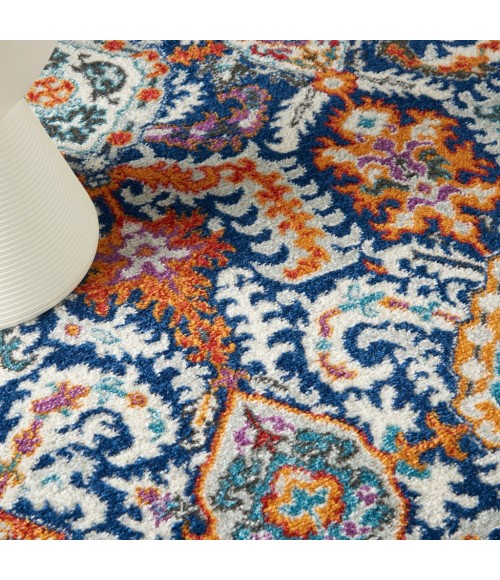 Nourison Passion Area Rug PSN32-Blue/Multicolor