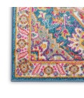 Nourison Passion Runner Area Rug PSN20-Teal Multicolor