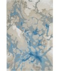 Nourison SYMMETRY Area Rug Nourison Symmetry Area Rug SMM07-Light Blue/Ivory