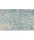 Nourison Astra Machine Washable Blue Ivory ASW07 2 ft. 2 in. X 8 ft. Rectangle Rug