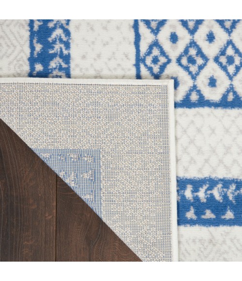 Nourison Whimsicle Area Rug WHS13-Ivory Blue