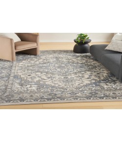 Nourison Concerto Ivory Blue CNC05 8 ft. 10 in. X 11 ft. 10 in. Rectangle Rug