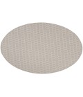 Nourison Reversible Indoor Outdoor Grey RVB01 8 ft. Round Rug