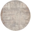 Calvin Klein Ck950 Rush - Ck950 Ivory Taupe Area Rug 6 ft. X Round