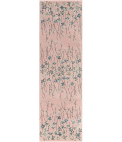 Nourison Tranquil(Traql) - Tra04 Pink Area Rug 2 ft. 3 X 7 ft. 3 Rectangle