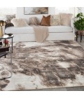 Kathy Ireland American Manor Area Rug AMR03 Iv/Mocha 7'10" x 9'10"