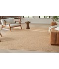Nourison Natural Jute Bleached Rug NJT01 9 ft. X 12 ft. Rectangle - Rugs Town Nourison Natural Jute Bleached NJT01 9 ft. X 12 ft. Rectangle Rug