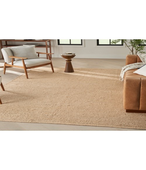 Nourison Natural Jute Bleached Rug NJT01 9 ft. X 12 ft. Rectangle - Rugs Town Nourison Natural Jute Bleached NJT01 9 ft. X 12 ft. Rectangle Rug