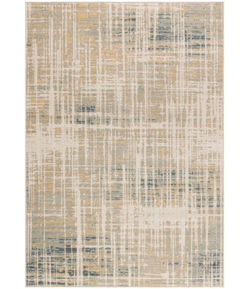 Nourison Home Washable Decor Beige Blue WSD07 7 ft. 10 in. X 10 ft. Rectangle Rug