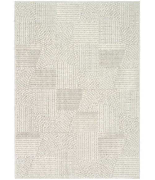 Nourison Natural Texture Ivory NTX02 5 ft. X 7 ft. Rect. Rug