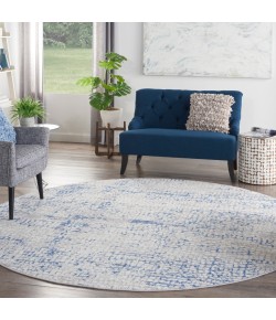 Nourison Whimsicle - Whs07 Grey Blue Area Rug 8 ft. X Round