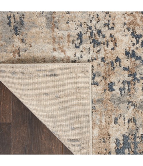 Nourison Quarry Beige Grey QUA01 4 ft. X Square Rug