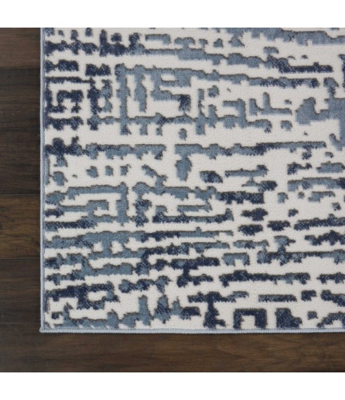 Nourison URBAN DECOR Area Rug Nourison Urban Decor Area Rug URD01-Slate/Ivory