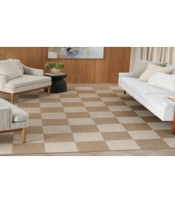 Nourison Home Washable Modern Jute MDJ02 Natural Ivory 7 ft. 10 in. X 9 ft. 10 in. Area Rug