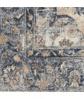 Nourison MALTA Area Rug kathy ireland Home Malta Area Rug MAI13-Blue/Ivory