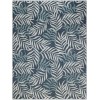 Nourison Garden Oasis Navy GOA01 10 ft. X 14 ft. Rect. Rug