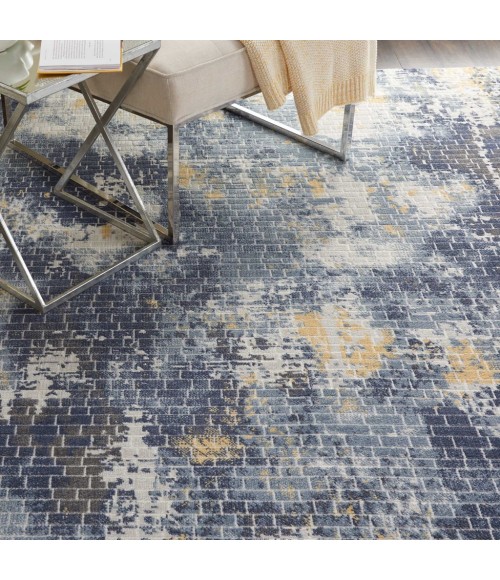 Nourison Urban Decor Area Rug URD05-Ivory/Sky