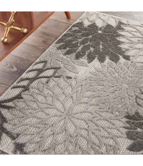 Nourison Aloha Area Rug ALH05-Silver Grey