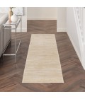 Nourison Home Nourison Essentials Ivory Gold NRE01 2 ft. 2 in. X 10 ft. Rectangle Rug