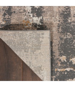 Nourison Tangra Cream Grey TNR05 9 ft. X 12 ft. Rect. Rug