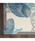 Waverly Sun N' Shade Area Rug SND92 Ivory Blue