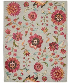 Nourison Home Bahari BAH04 Grey/Multi 8 ft. X 10 ft. Area Rug