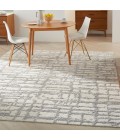 Nourison Luna Ivory Grey LUN02 8 ft. X 10 ft. Rect. Rug