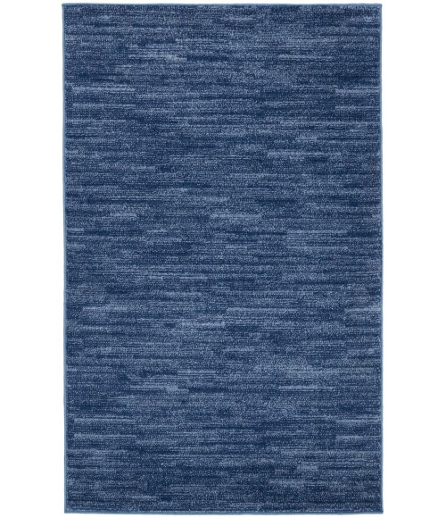 Nourison ESSENTIALS Area Rug Nourison Essentials Area Rug NRE01-Navy Blue