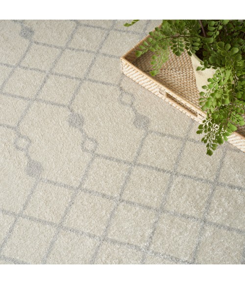 Nourison Astra Machine Washable Area Rug ASW10 Ivory