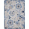 Nourison Aloha - Alh17 Blue Grey Area Rug 7 ft. X 10 ft. Rectangle