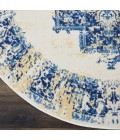 Nourison Grafix Round Area Rug GRF14-White