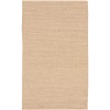 Nourison Natural Jute Bleached NJT01 2 ft. 3 in. X 12 ft. Rectangle Rug