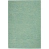 Nourison Positano - Pos01 Blue Green Area Rug 5 ft. X 7 ft. Rectangle