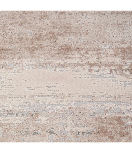 Nourison Rustic Textures Area Rug RUS03 Beige 5'3" Round