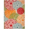 Nourison Aloha - Alh05 Green Area Rug 9 ft. X 12 ft. Rectangle
