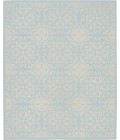 Nourison Jubilant Area Rug JUB06-Ivory/Light Blue