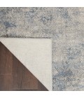 Nourison RUSTIC TEXTURES Area Rug Nourison Rustic Textures Area Rug RUS09-Ivory/Light Blue
