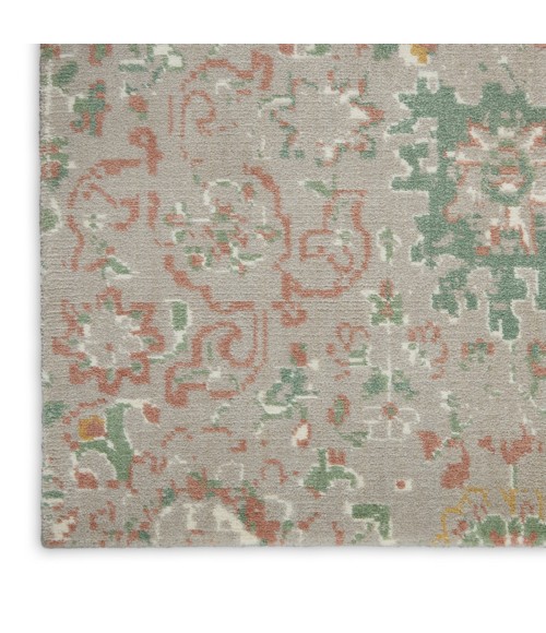 Nourison Twilight Area Rug TWI13 Grey/Multi 8'6" x 11'6"