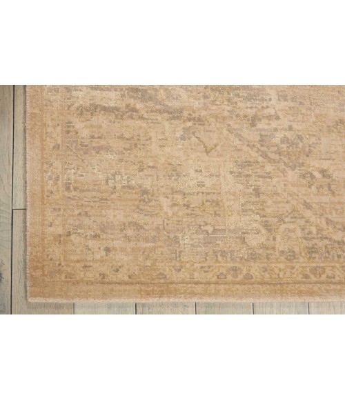 Nourison Silk Elements Area Rug SKE14-Sand