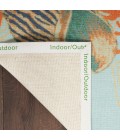 Waverly Wav01/Sun & Shade Area Rug SND92 Light Blue 4'3" x 6'3"