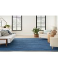Nourison Nourison Washables Blue NWB03 8 ft. X 10 ft. Rectangle Rug