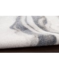 Nourison Astra Machine Washable Ivory Grey ASW15 4 ft. X 6 ft. Rectangle Rug