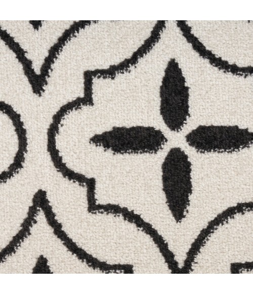 Nourison Home Nourison Essentials Ivory Black NRE04 8 ft. X 10 ft. Rectangle Rug