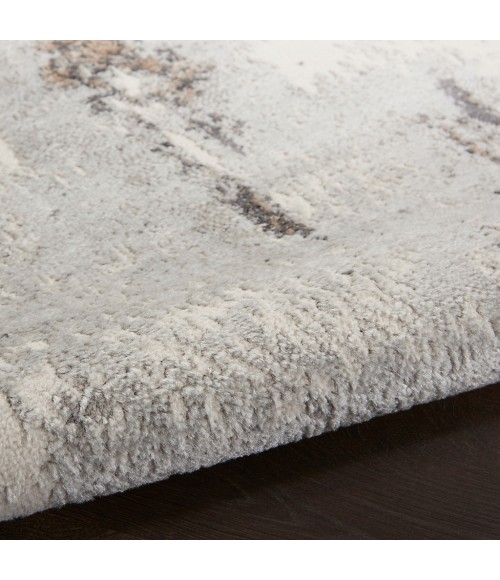 Nourison Elation Area Rug ETN06-Grey Ivory