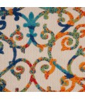 Nourison Aloha Round Area Rug ALH21-Multicolor