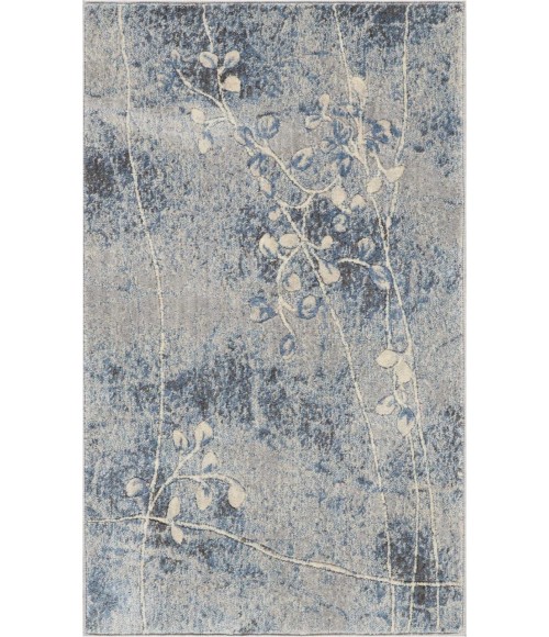 Nourison SOMERSET Area Rug Nourison Somerset Area Rug ST74-Silver/Blue