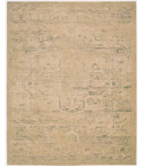 Nourison Silk Elements Area Rug SKE14-Sand